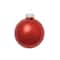 Whitehurst 8 Pack 3.25" Shiny Glass Ball Ornaments